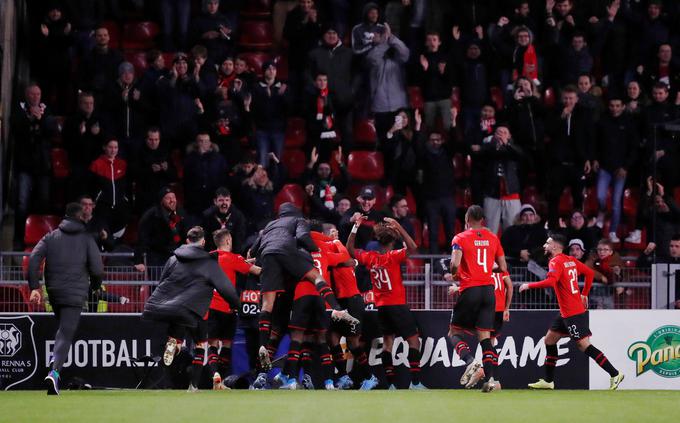 Rennes je v prejšnji sezoni osvojil šesto mesto v francoskem prvenstvu. | Foto: Reuters