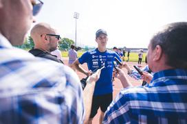 trening Kranj smučarski skakalci Peter Prevc