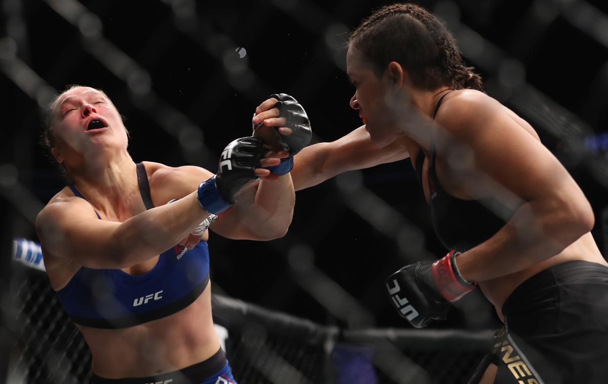 Ronda Rousey | Ronda Rousey je nekoč veljala za kraljico ringa v organizaciji UFC, njeno kariero pa je končala Amanda Nunes. | Foto Guliver/Getty Images