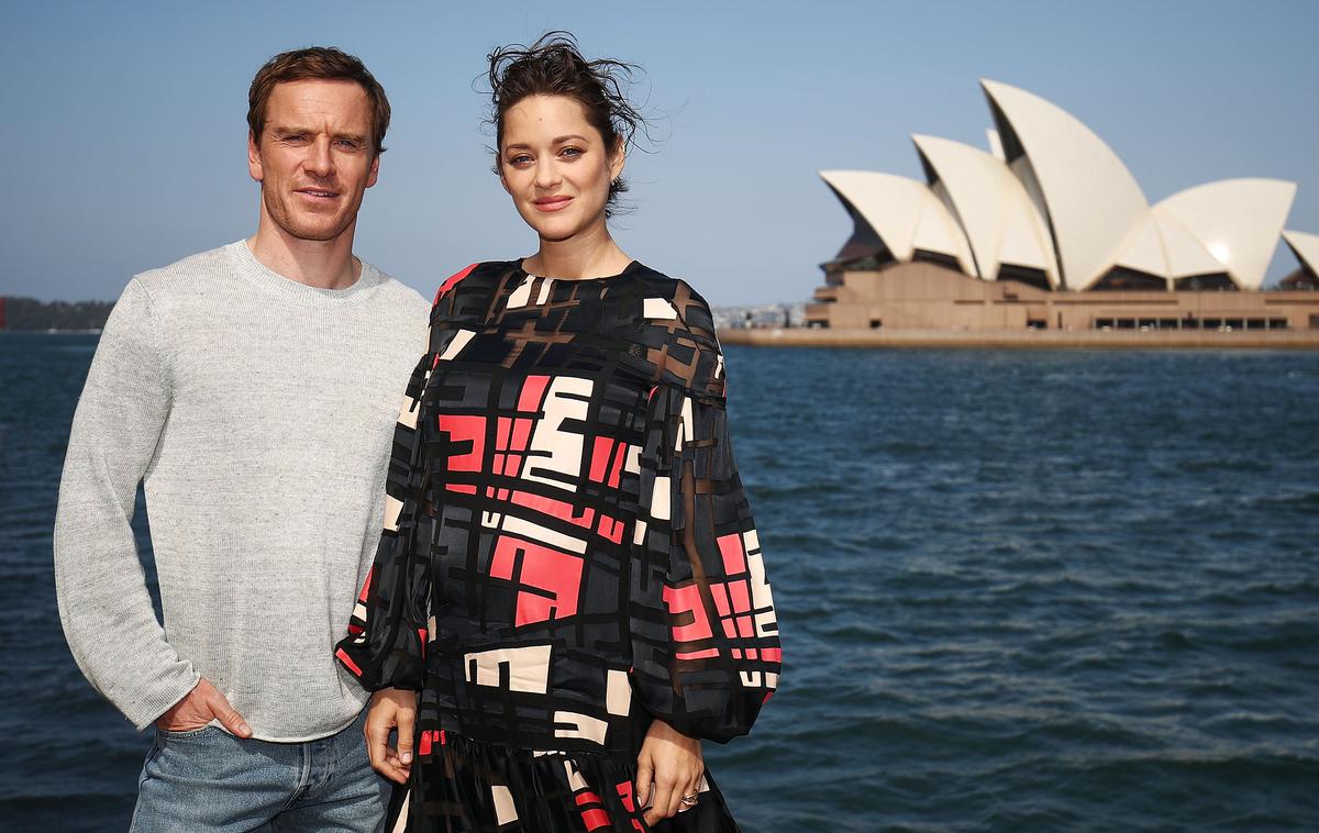 Michael Fassbender, Marion Cotillar | Foto Getty Images