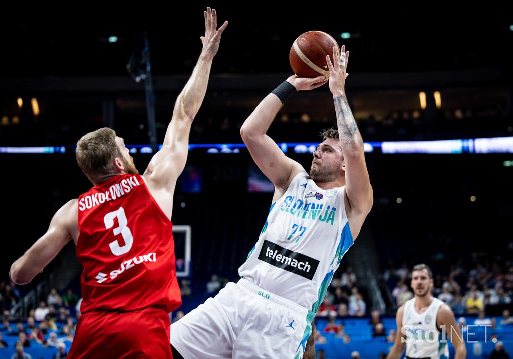 četrtfinale EuroBasket Slovenija Poljska Luka Dončić