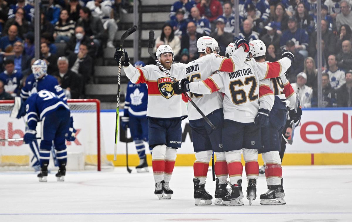 Florida Panthers | Florida Panthers so dobili prvo tekmo polfinala končnice. | Foto Reuters