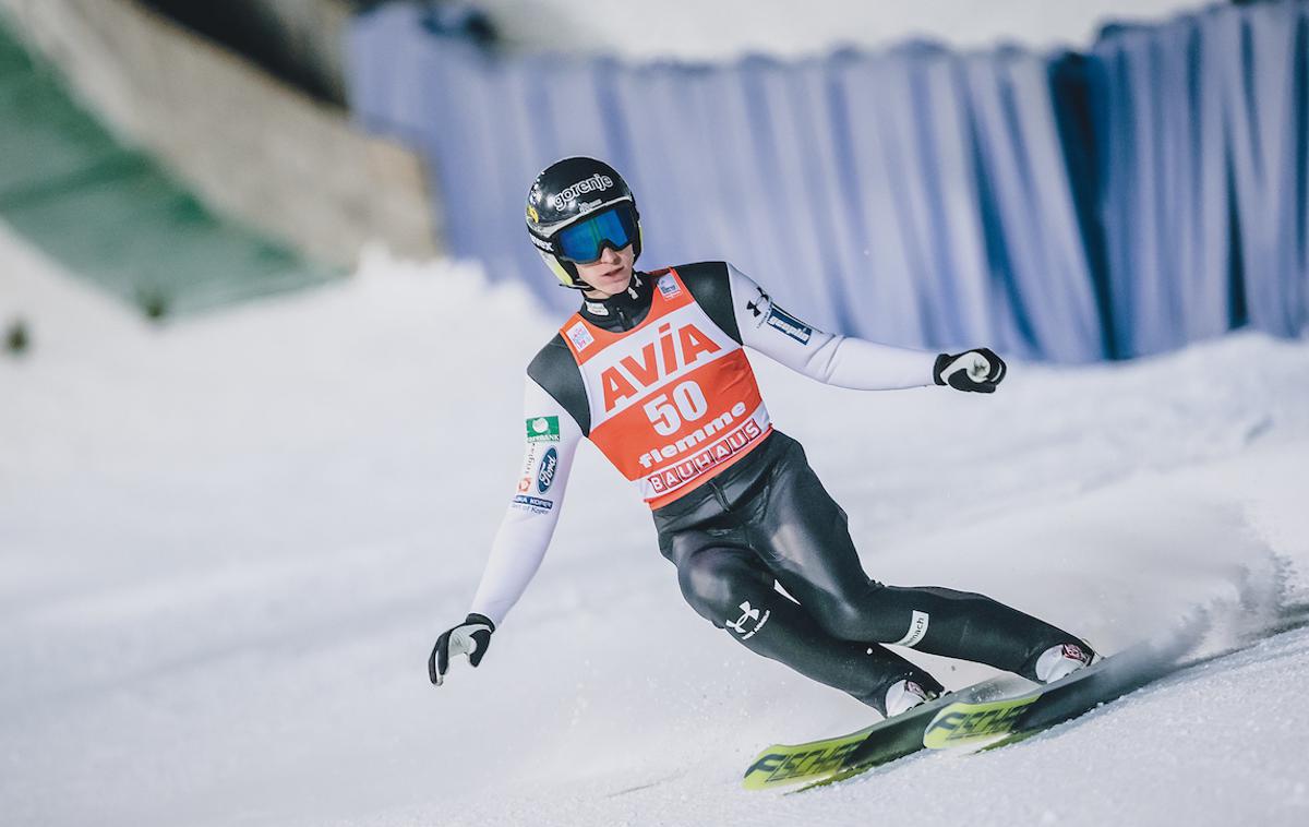 Peter Prevc | Peter Prevc je od slovenskih orlov v kvalifikacijah Sappora poletel najdlje. | Foto Sportida