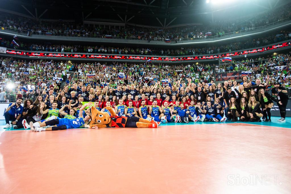 EuroVolley: Slovenija Poljska