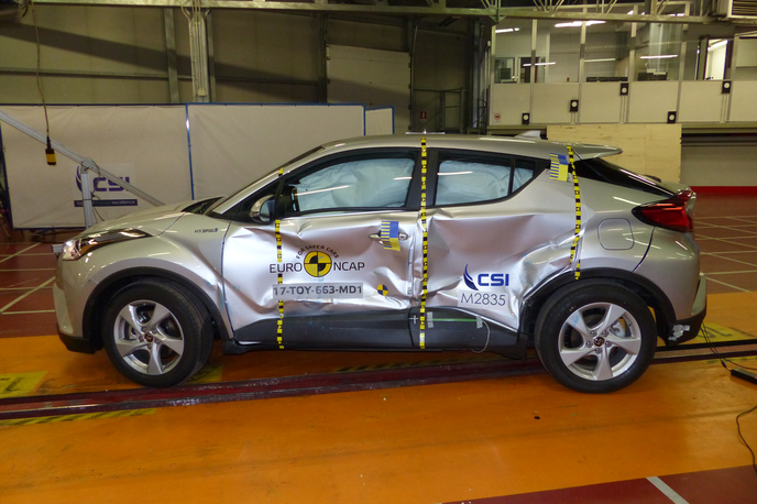 Toyota C-HR - Euro NCAP test 2017 | Foto EuroNCAP