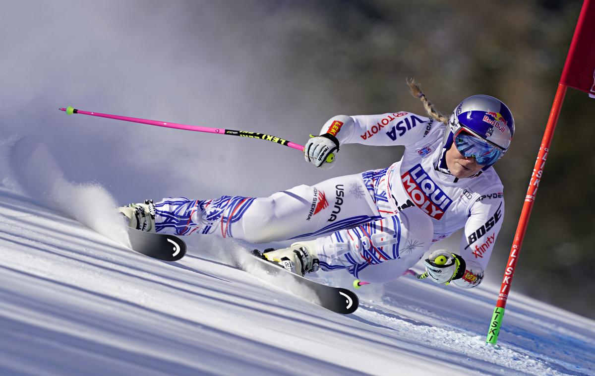 Lindsey Vonn | Ameriška zvezdnica Lindsey Vonn je po slabih šestih letih znova nastopila na uradni tekmi alpskega smučanja. | Foto Guliver/Getty Images