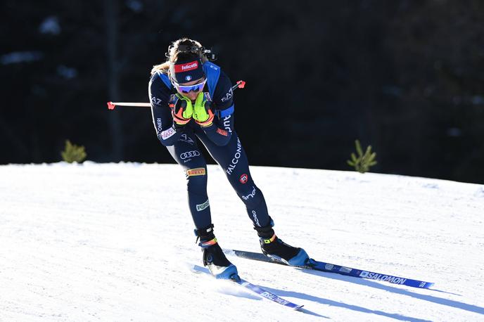 Lisa Vitozzi | Lisa Vitozzi je prevzela tdi vodstvo v skupnem seštevku svetovnega pokala. | Foto Guliverimage