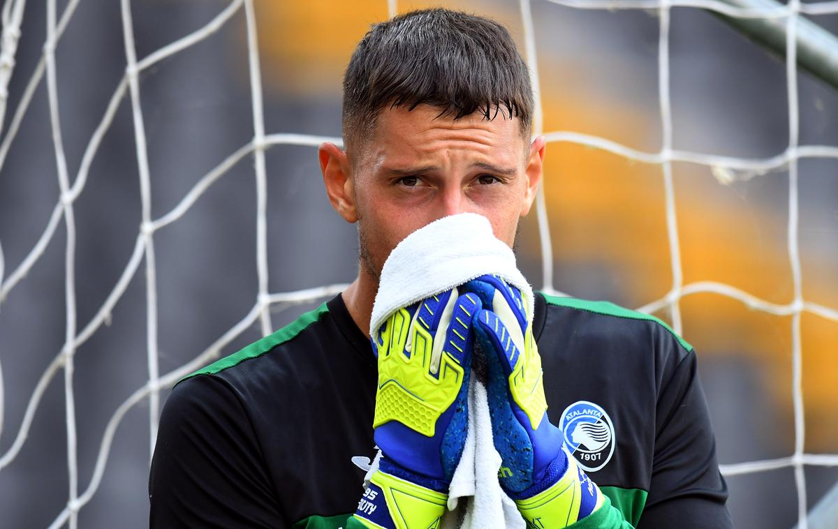 Pierluigi Gollini | Atalanta se bo v poj za polfinalno vstopnico lige prvakov podala brez prvega vratarja Pierluigija Gollinija. | Foto Getty Images