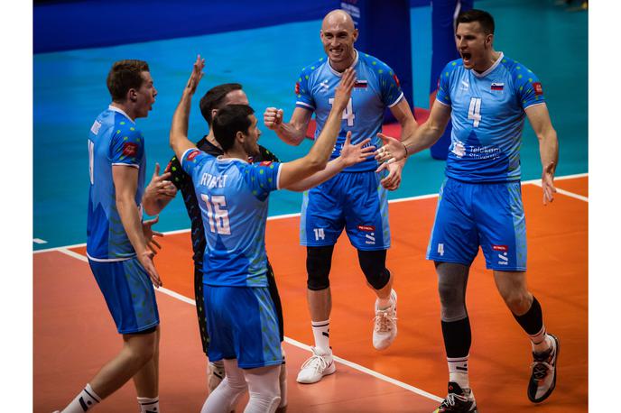 Slovenija Brazilija liga narodov odbojka | Igrali so bolje kot na prvi tekmi in vsaj osvojili en niz. | Foto Volleyballworld