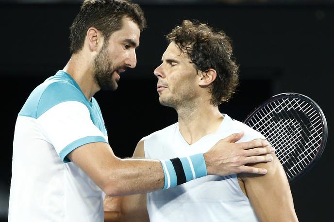 Marin Čilić Rafael Nadal | Foto Reuters