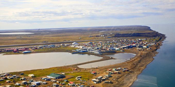 Utqiagvik iz zraka | Foto: Thomas Hilmes/Wikimedia Commons