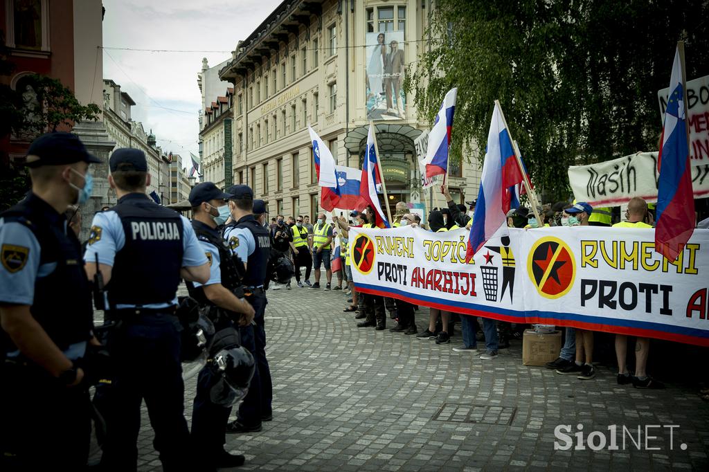 Protesti v Ljubljani