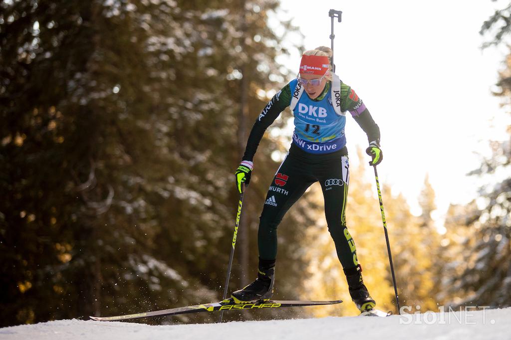 Biatlon šprint ženske