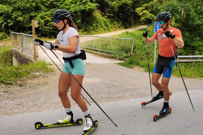 tek na smučeh | Slovenska reprezentanca A v teku na smučeh je sklenila dvotedenski sklop treningov na Pokljuki in Rogli.  | Foto SZS