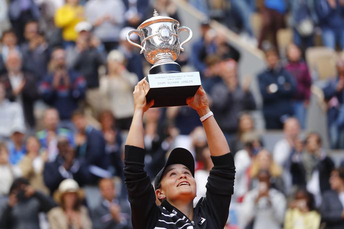 Ashleigh Barty | Avstralka Ashleigh Barty je prišla do prve lovorike na grand slam turnirjih. | Foto Reuters