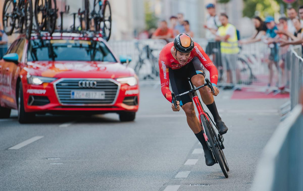 Jonathan Milan | O zmagovalcu 2. etape Dirke po Hrvaški je odločal fotofiniš. Še druga etapna zmaga je pripadla Jonathanu Milanu. | Foto Guliverimage