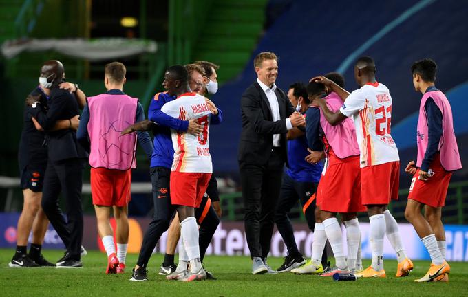 RB Leipzig je sezono 2019/20 v nemški bundesligi končal na tretjem mestu. | Foto: Reuters