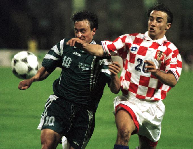 Primož Gliha je leta 1996 na gostovanju v Splitu dosegel "hat-trick". | Foto: Reuters