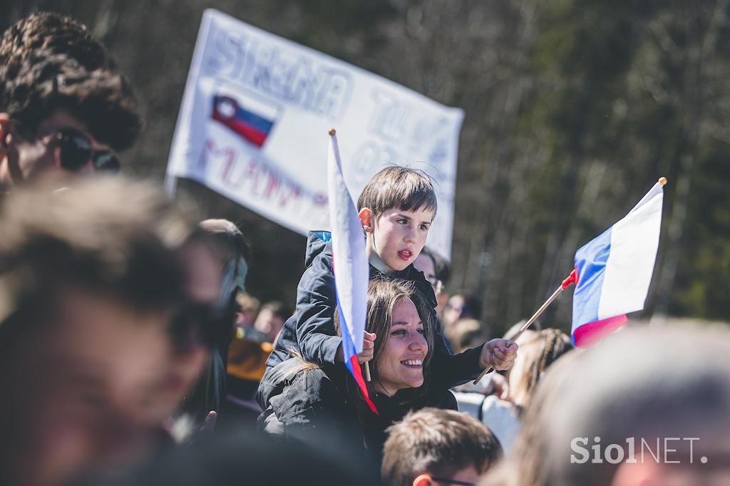 Planica Četrtek mladi gledalci