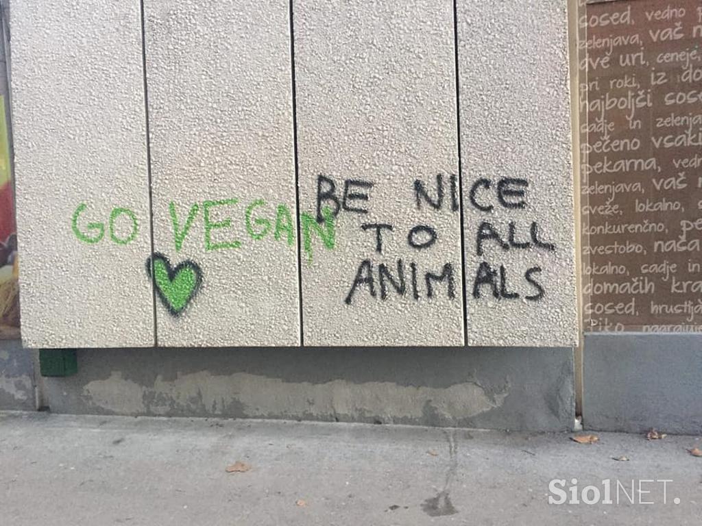 Pro-veganski grafiti