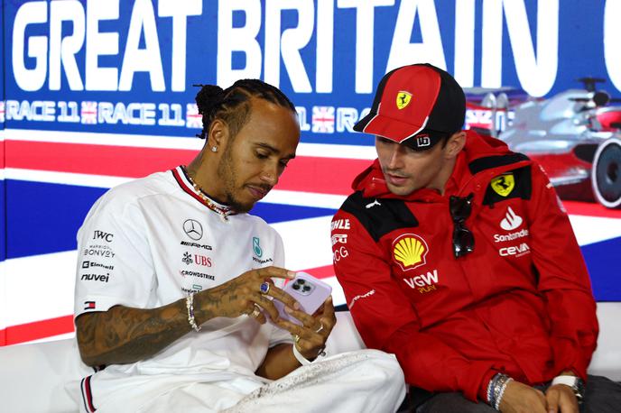 Lewis Hamilton & Charles Leclerc | Lewis Hamilton in Charles Leclerc bosta moštvena kolega pri Ferrariju. | Foto Reuters