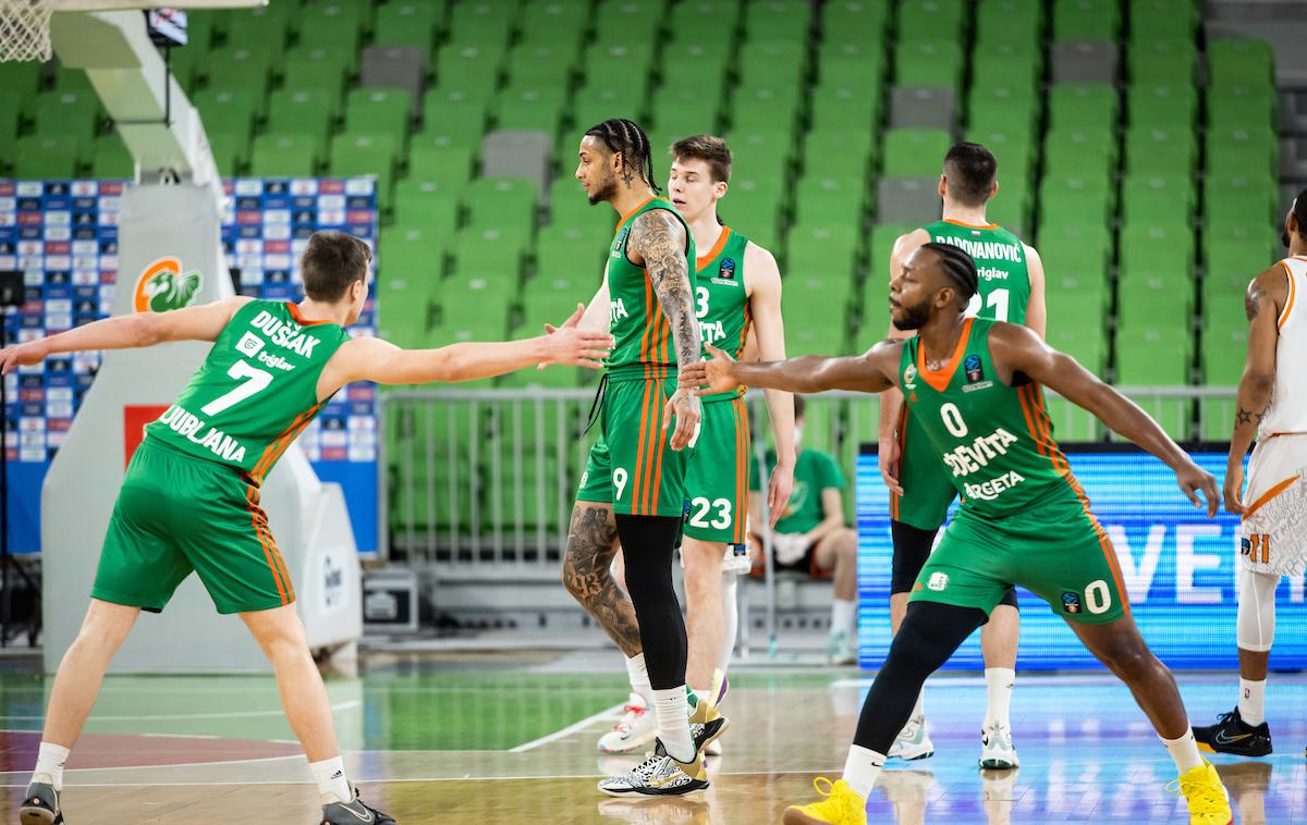 Cedevita Olimpija Promitheas | Cedevita Olimpija je zanesljivo premagala Promitheas. | Foto Vid Ponikvar/Sportida