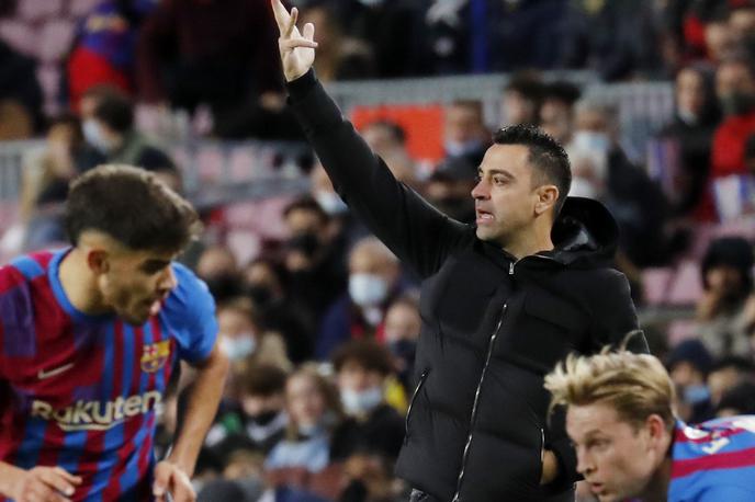 Xavi Barcelona | Xavi je doživel prvi poraz na trenerskem stolčku Barcelone. | Foto Reuters