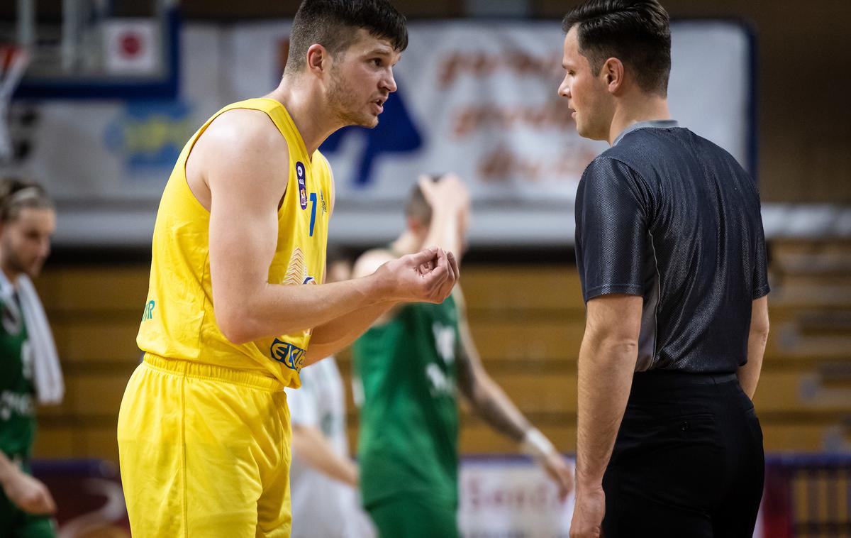 DP košarka Šenčur Krka Dino Murić | Šenčur je izgubil na gostovanju v Podčetrtku. | Foto Vid Ponikvar/Sportida