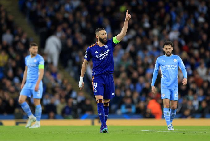 Karim Benzema je dosegel dva zadetka. | Foto: Reuters