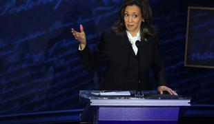 Kamala Harris po ocenah medijev v soočenju boljša od Donalda Trumpa