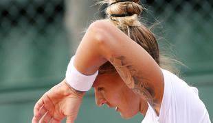 Polona Hercog se je že poslovila