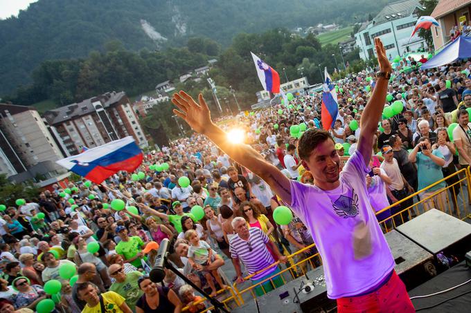 Evforija, ki jo je lani sprožil Primož Roglič po odličnih nastopih na slovitem Touru. | Foto: Urban Urbanc/Sportida