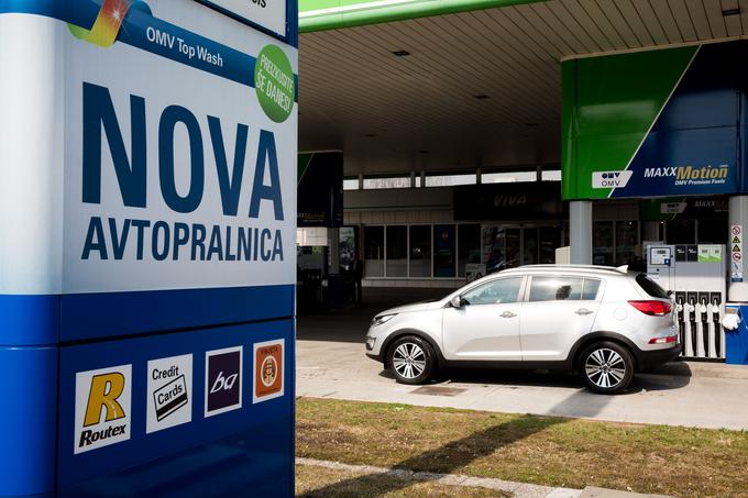 OMV avtopralnica | Foto: Vid Ponikvar