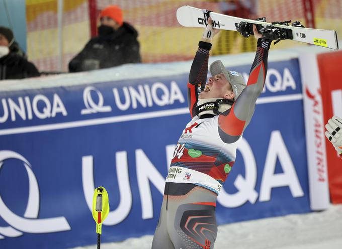 Po solzah sreče še vzklik zadovoljstva. Atle McGrah. | Foto: AP / Guliverimage