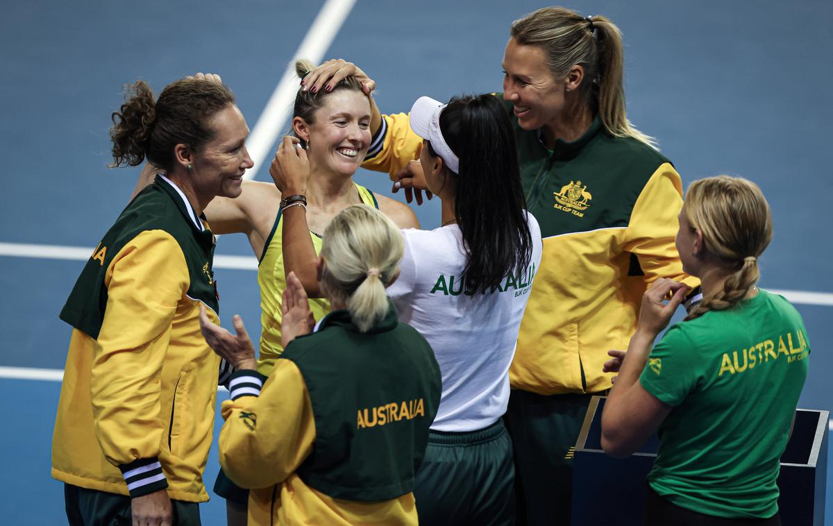 Storm Sanders Avstralija Billie Jean King | Avstralke so finalistke zaključnega turnirja pokala Billie Jean King. | Foto Guliverimage