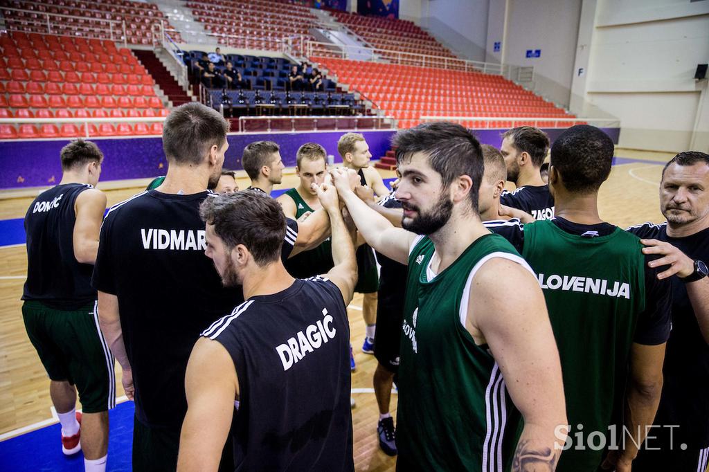 Slovenija trening EuroBasket