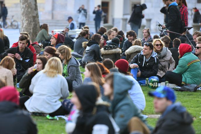 Marihuana marš Ljubljana Kongresni trg 2017 | Foto STA