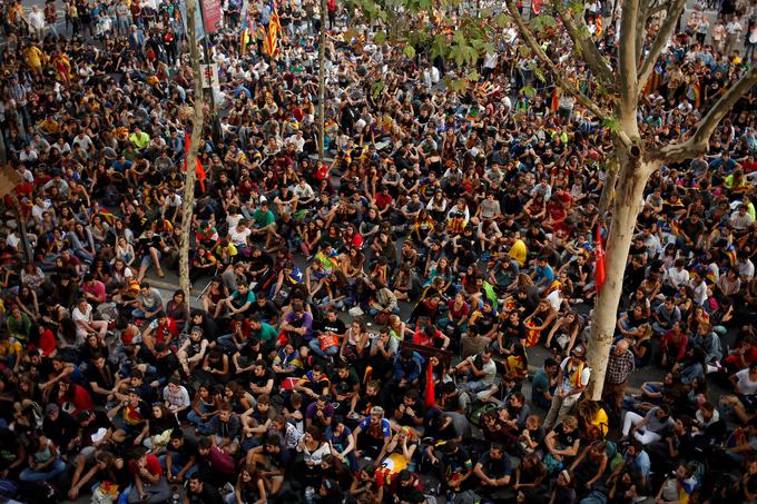 Katalonija protesti | Foto: Reuters