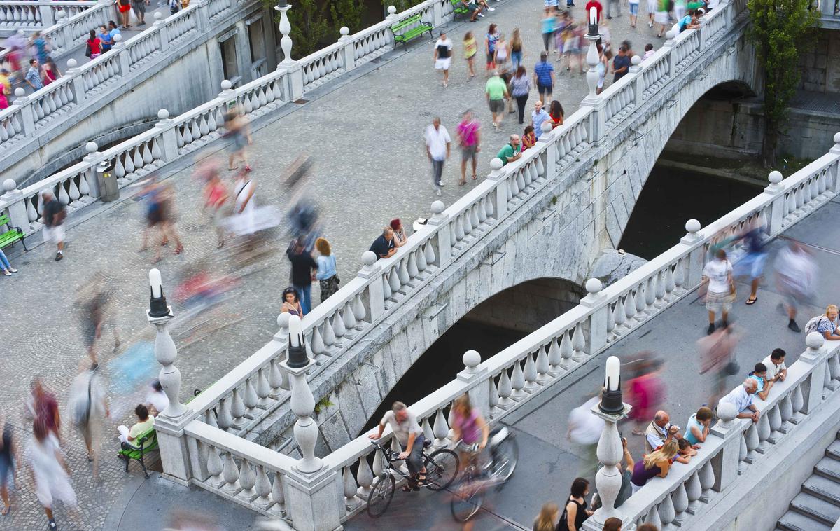 Ljubljana turizem | Predvsem Ljubljana in Bled sta v veliki meri odvisna od tujih gostov. | Foto Getty Images