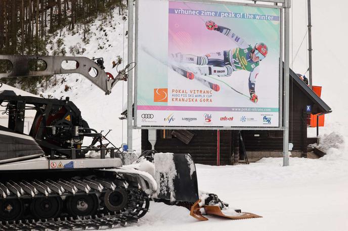 Podkoren Zlata lisica | V Kranjski Gori so prižgali zeleno luč za izvedbo dveh velelslalomskih tekem za Zlato lisico 7. in 8. januarja. | Foto Nebojša Tejić/STA