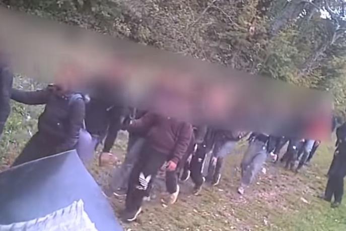 Hrvaška migranti | Foto Border Violence Monitoring