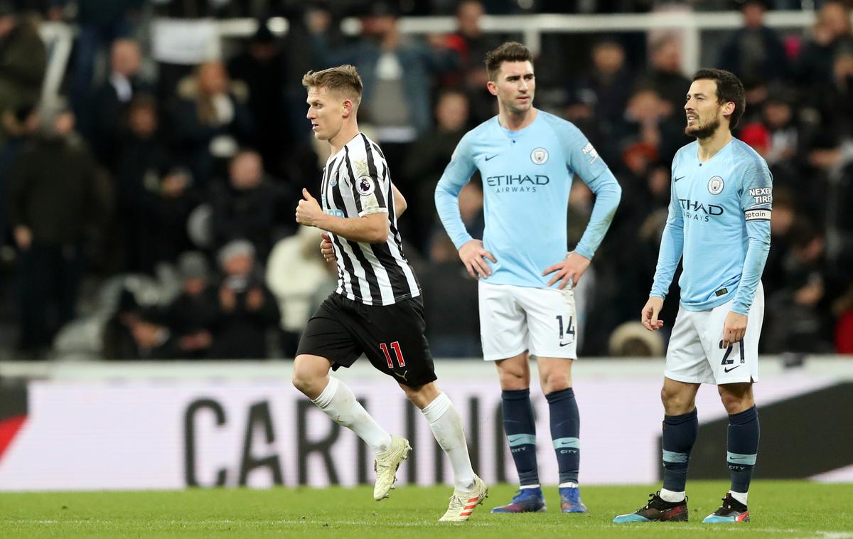 Matt Ritchie |  Matt Ritchie je odločil srečanje med Newcastlom in Man Cityjem. | Foto Reuters