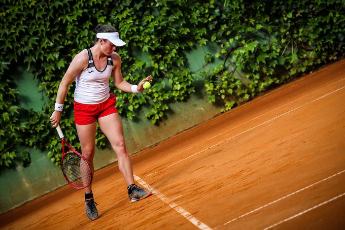 Tamara Zidanšek se zelo dobro znajde na peščeni podlagi. | Foto: Guliverimage/Vladimir Fedorenko