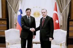 Pahor ob robu zasedanja Generalne skupščine ZN z Erdoganom