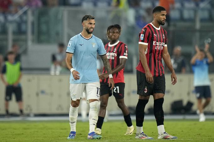 Lazio in Milan sta se razšla z izidom 2:2. | Foto: Guliverimage