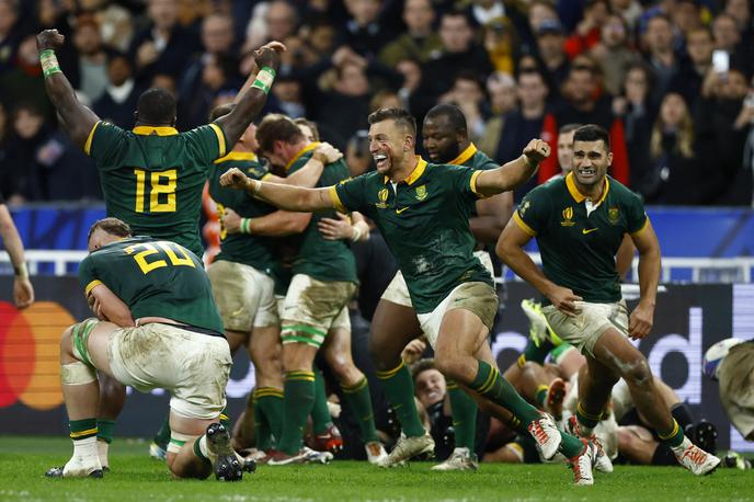 ragbi SP finale Južna Afrika Nova Zelandija |  Za Springboks je to četrti naslov, medtem ko All Blacks ostajajo pri treh. | Foto Reuters