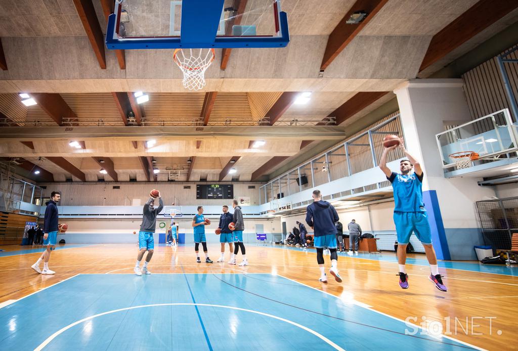 trening slovenska košarkarska reprezentanca