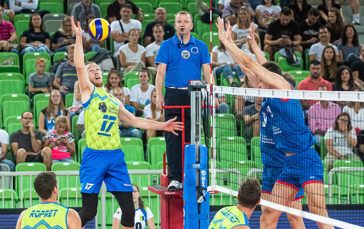 slovenska odbojkarska reprezentanca Srbija pripravljalna tekma | Stožice gostijo evropsko prvenstvo v odbojki za moške. | Foto Grega Valančič/Sportida