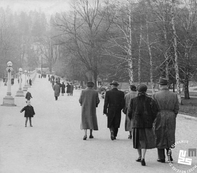 Plečnikova promenada | Foto: Muzej novejše zgodovine Slovenije