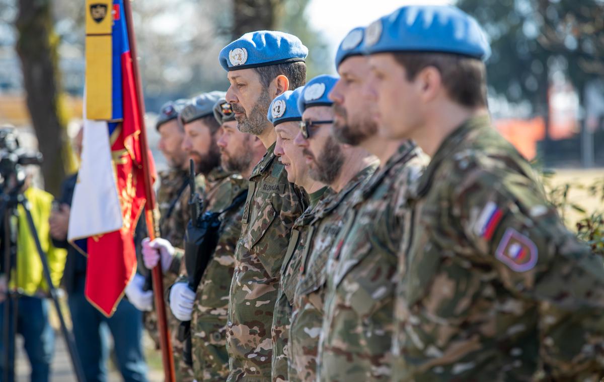 Slovenska vojska Ciper | Pripadniki slovenskega kontingenta, ki se bodo za leto dni odpravili na Ciper v okviru mirovne misije Združenih narodov. | Foto Slovenska vojska/Zvone Vrankar